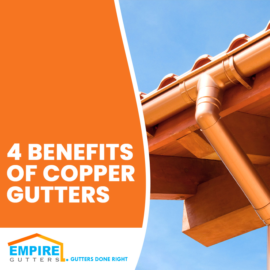 4 Benefits of Copper Gutters